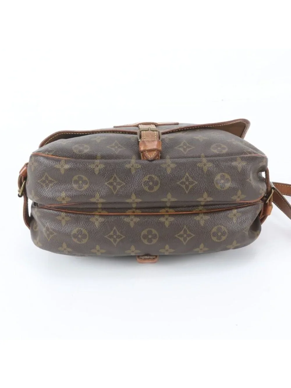 Louis Vuitton Monogram Saumur 30 Leather